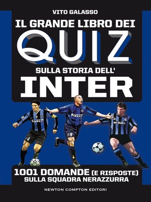 cover image of Il grande libro dei quiz sulla storia dell'Inter